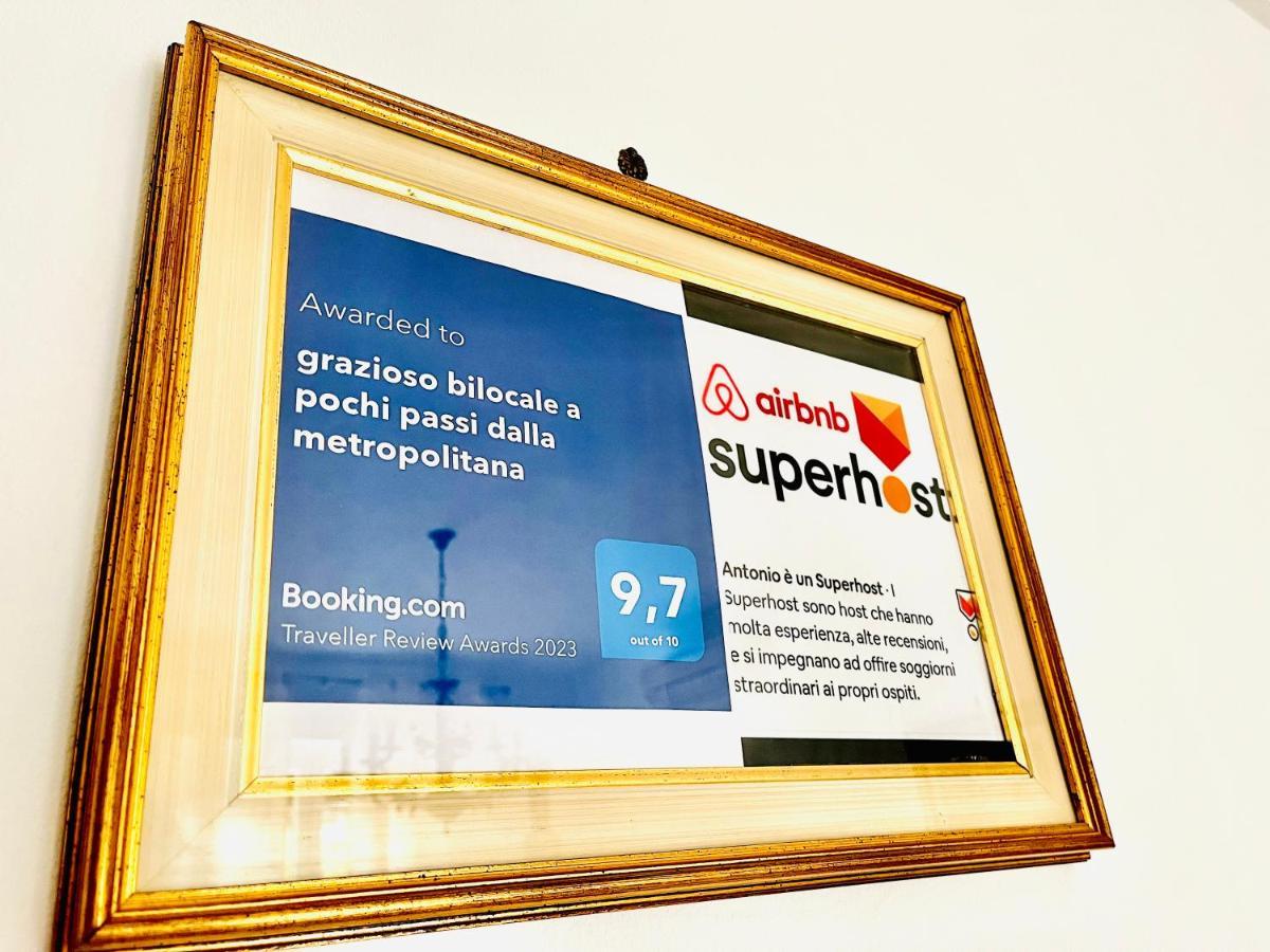 Grazioso Bilocale A 100 Mt Dalla Metropolitana 세스토 산 지오반니 외부 사진